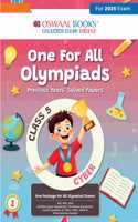 Oswaal One for All Olympiads Previous Year Solved Papers Class 5 Cyber For 2025 Exam