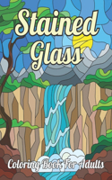 Stained Glass Coloring Book For Adults