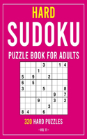 Hard Sudoku Puzzle Book for Adults