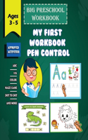 My First workbook pen control - Ages 3 - 5