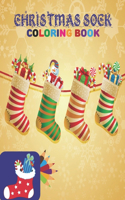 Christmas Sock Coloring Book