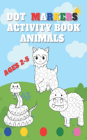 dot markers activity book animals ages 2-5