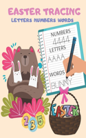Easter Tracing Letters Numbers Words