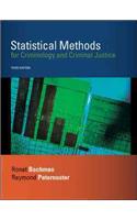 Statistical Methods for Criminology and Criminal Justice