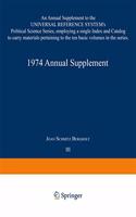 1974 Annual Supplement