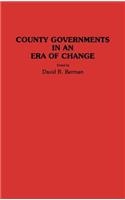 County Governments in an Era of Change