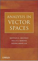 Analysis in Vector Spaces