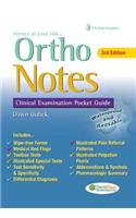 Ortho Notes 3e Clinical Examination Pocket Guide