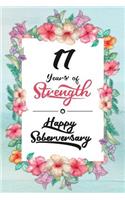 17 Years Sober: Lined Journal / Notebook / Diary - Happy Soberversary - 17th Year of Sobriety - Fun Practical Alternative to a Card - Sobriety Gifts For Women Who A