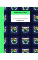 Wide Ruled Notebook Bowling Composition Book