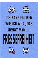 Ich Kann Gucken Wie Ich Will, Das Nennt Man Fressefreiheit.