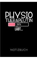 Physiotherapeutin Lädt... Notizbuch