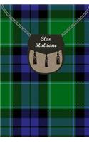 Clan Haldane Tartan Journal/Notebook