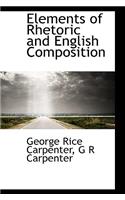 Elements of Rhetoric and English Composition