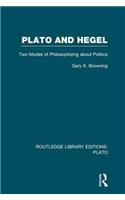 Plato and Hegel (RLE: Plato)