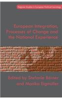 European Integration, Processes of Change and the National Experience