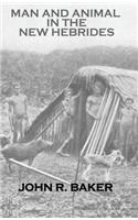 Man & Animals In New Hebrides
