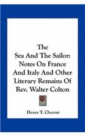 Sea and the Sailor