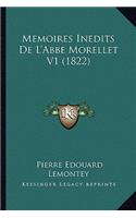 Memoires Inedits de L'Abbe Morellet V1 (1822)