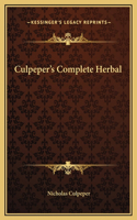 Culpeper's Complete Herbal: (English)