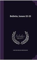 Bulletin, Issues 22-23