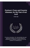Poulson's Town and Country Almanac, for the Year of our Lord