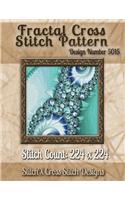 Fractal Cross Stitch Pattern: Design No. 5015(English)