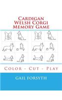 Cardigan Welsh Corgi Memory Game: Color - Cut - Play(English)