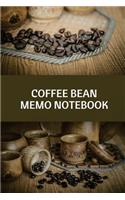 Coffee Bean Memo Notebook