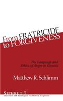From Fratricide to Forgiveness: The Language and Ethics of Anger in Genesis(7 Siphrut)