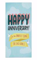 6-Pack Em & Friends Smartest Things Anniversary Card