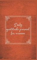 Daily Gratitude Journal For Women