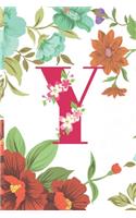 Monogram Letter Y