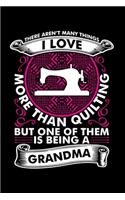 There Aren't Many Things I Love More Than Quilting But One of Them Is Being a Grandma