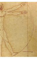 Leonardo Da Vinci's Vitruvian Man Journal