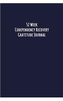 52 Week Codependency Recovery Gratitude Journal
