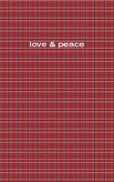Love & Peace Notebook 6"x9"