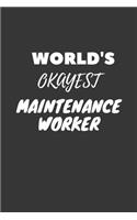 Maintenance Worker Notebook