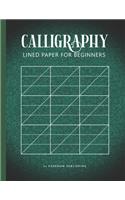 Calligraphy Lined Paper for Beginners