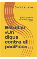 Estudiar Un dique contra el pacífico: Análisis de pasajes claves de la obra de Duras