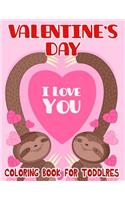 Valentine's Day Coloring Book for Toddlers
