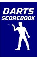 Darts Scorebook: 6x9 Darts Scorekeeper with Checkout Chart and 100 Scorecards