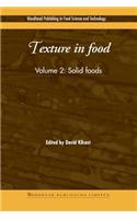 Texture in Food: Solid Foods