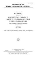 Oversight of the Federal Communications Commission