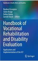 Handbook of Vocational Rehabilitation and Disability Evaluation