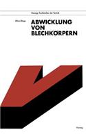 Abwicklung Von Blechkörpern