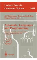 Automata, Languages and Programming