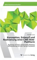 Konzeption, Entwurf und Realisierung einer CMS Web-Plattform