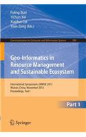 Geo-Informatics in Resource Management and Sustainable Ecosystem