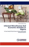 Informal Microfinance And Economic Activities In Nigeria